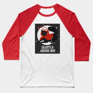 Lobster Kitty is Judging You Baseball T-Shirt